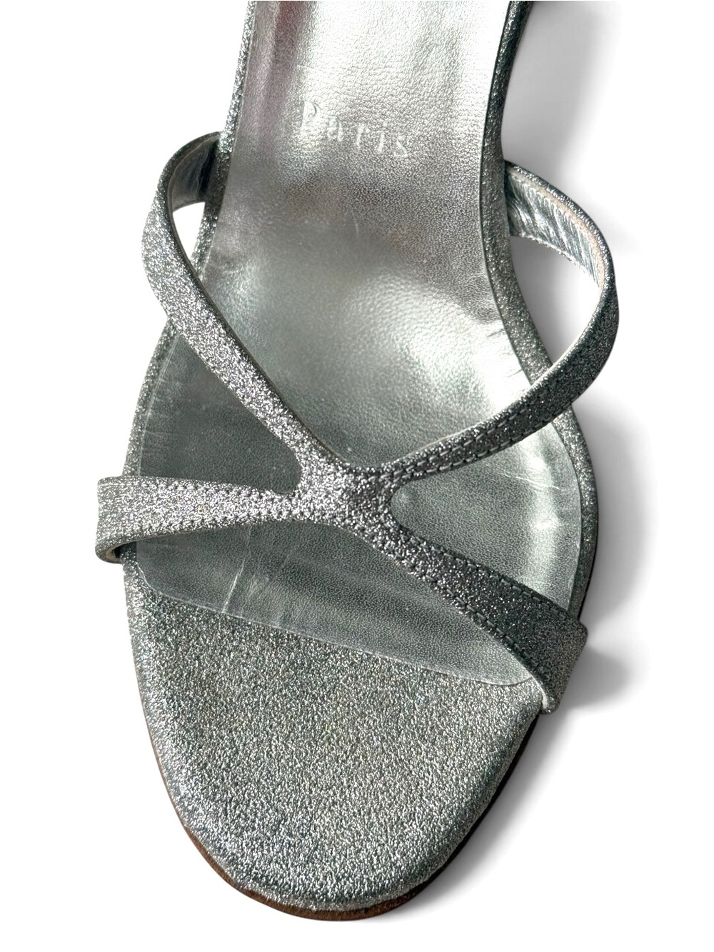 Christian Louboutin Emilie 100 Slingback Sandals - Picture 11 of 12